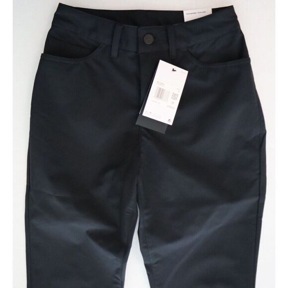 Nike Tour Repel DX6086-010 Women's Sz 0 Black Slim-Fit Golf Pants - Picture 5 of 12